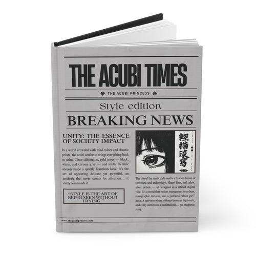 Acubi Newspaper-Inspired Journal