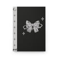 Metallic Chrome Bow notebook